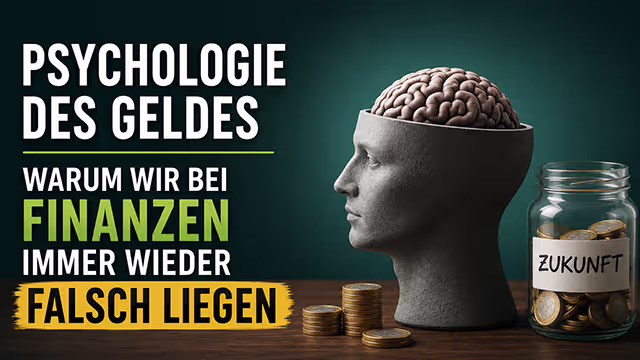 Psychologie des Geldes: Warum wir bei Finanzen immer wieder falsch liegen