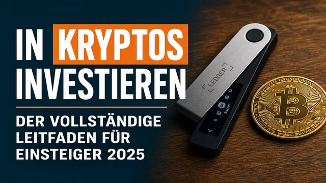 In Kryptos investieren: Der vollständige Leitfaden für Einsteiger 2025