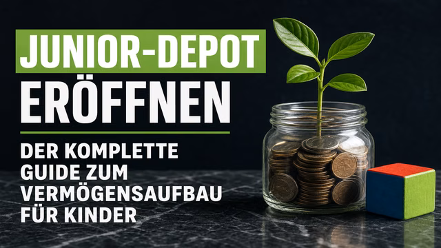 Junior-Depot eröffnen: Der komplette Guide zum Vermögens­aufbau für Kinder