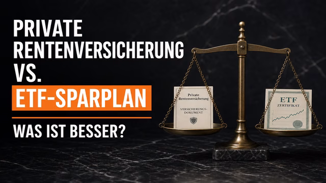 Private Rentenversicherung vs. ETF-Sparplan: Was ist besser?