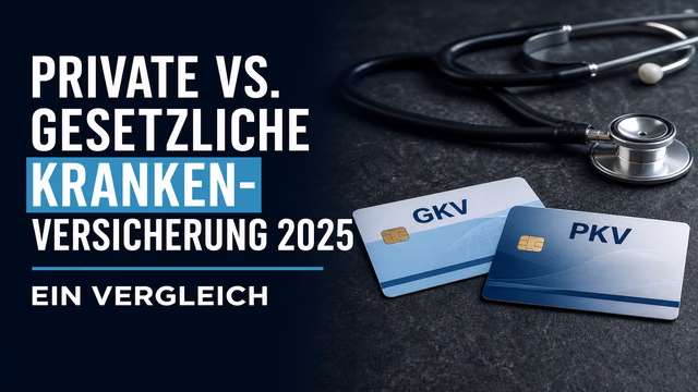Private vs. Gesetzliche Kranken­ver­sicherung 2025: Ein Vergleich